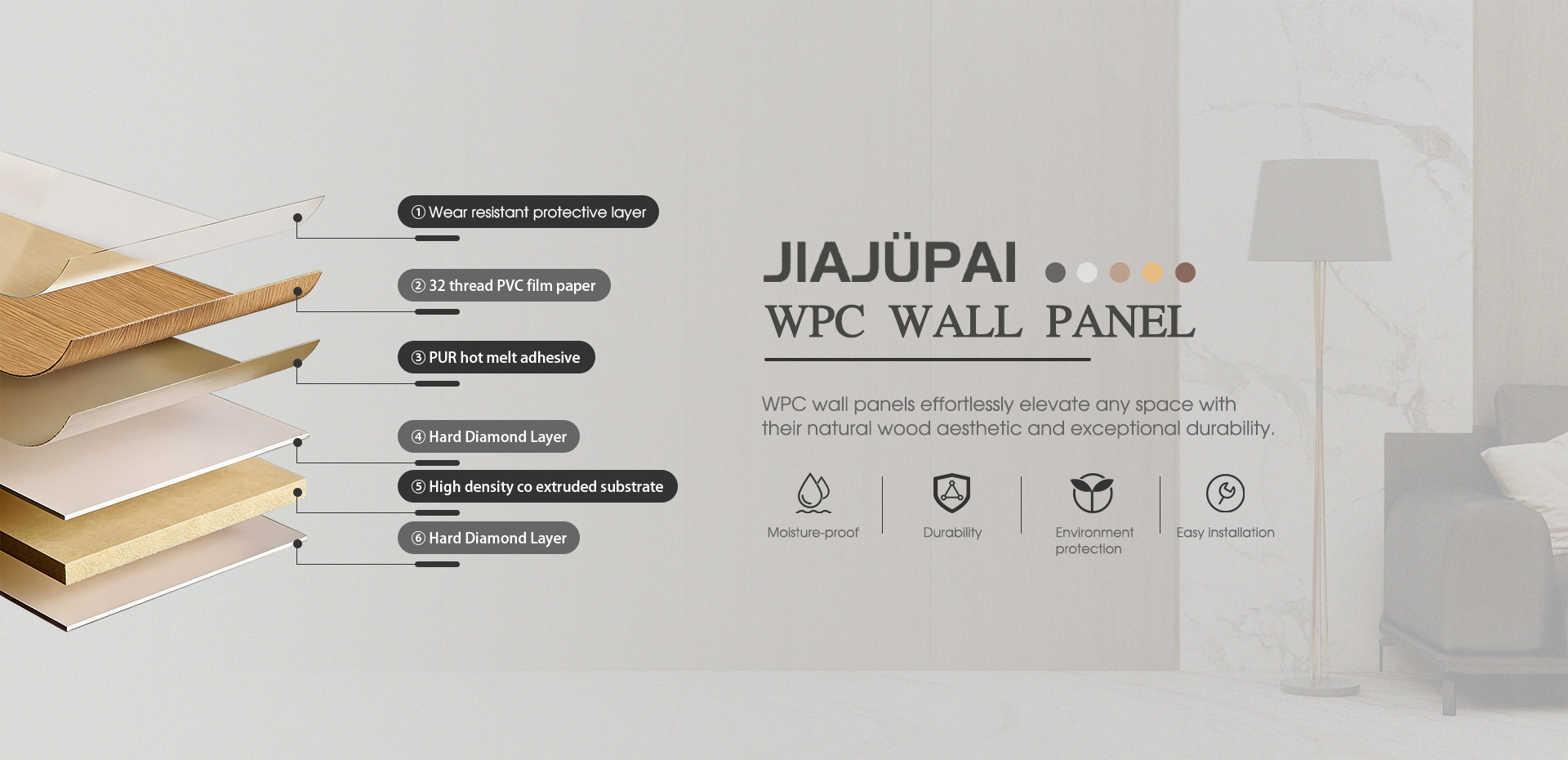 Dostawca paneli ściennych WPC w Chinach